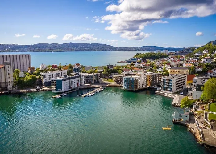 Lejlighed New Penthouse With Sea View In Centrum Bergen