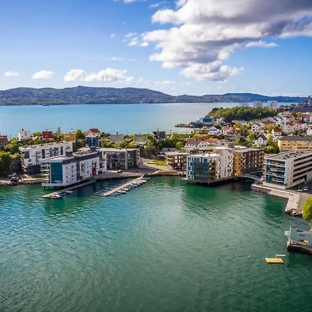 Appartement New Penthouse With Sea View In Centrum Bergen